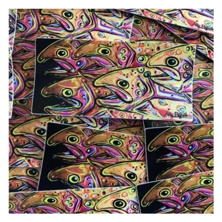 Abby Paffrath Golden Trout Sticker - Your Premium Fishing Gear Store Rods Lines Baits Accessories^ Discount