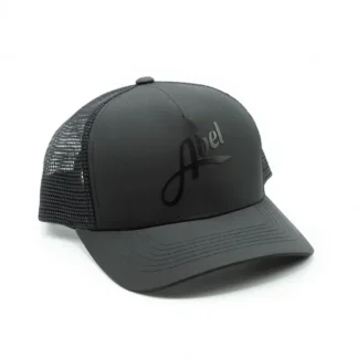 Abel Logo Hat Rip-Stop Trucker Black - Your Premium Fishing Gear Store Rods Lines Baits Accessories^ Cheap