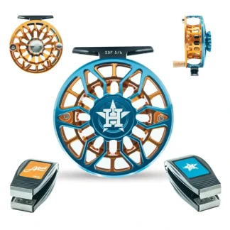 Abel SDF Reel 5/6 Ported MLB Houston Astros w/ Nipper - Your Premium Fishing Gear Store Rods Lines Baits Accessories^ Online