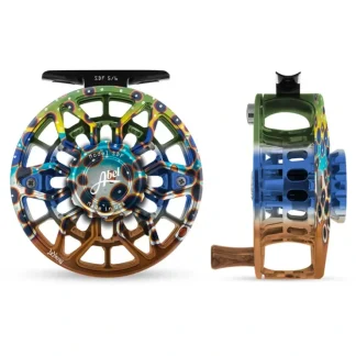 Abel SDF Reel Ported 5/6 DeYoung Brown Flank with Walnut Handle - Your Premium Fishing Gear Store Rods Lines Baits Accessories^ New