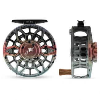 Abel SDF Reel Ported 5/6 Native Rainbow with Walnute Handle - Your Premium Fishing Gear Store Rods Lines Baits Accessories^ Outlet
