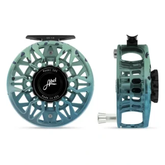 Abel SDS Reel 7/8 Chinook, Black Drag Knob with Platinum Handle - Your Premium Fishing Gear Store Rods Lines Baits Accessories^ Online