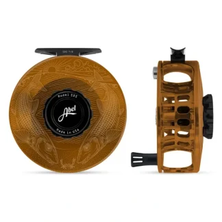 Abel SDS Reel Solid 7/8 Bronze, Gloss Black Drag Knob, Underwood Bonefish with Black Handle - Your Premium Fishing Gear Store Rods Lines Baits Accessories^ Flash Sale