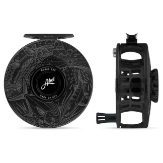 Abel SDS Reel Solid 9/10 Gloss Black, Underwood Slammin' with Black Handle - Your Premium Fishing Gear Store Rods Lines Baits Accessories^ Shop