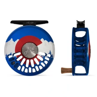 Abel TR Reel 4/5 CO Flag Edition with Walnut Handle - Your Premium Fishing Gear Store Rods Lines Baits Accessories^ New