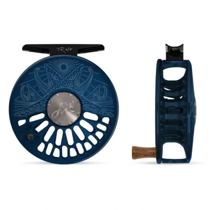 Abel TR Reel 4/5 Deep Blue, Underwood Last Light with Walnut Handle - Your Premium Fishing Gear Store Rods Lines Baits Accessories^ Best Sale