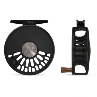 Abel TR Reel 4/5 Gloss Black with Rosewood Handle - Your Premium Fishing Gear Store Rods Lines Baits Accessories^ Cheap