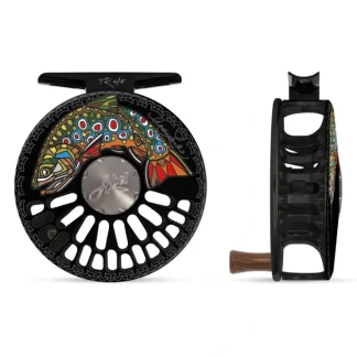 Abel TR Reel 4/5 Larko Rainbow Trout with Rosewood Handle - Your Premium Fishing Gear Store Rods Lines Baits Accessories^ Shop