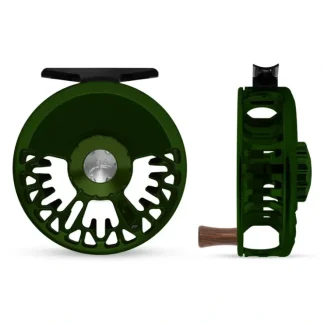 Abel Vaya Reel 5/6 Deep Green, Deep Green Drag Knob with Rosewood Handle Left Hand Retrieve - Your Premium Fishing Gear Store Rods Lines Baits Accessories^ Store