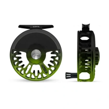 Abel Vaya Reel 5/6 Satin Black Green Fade - Your Premium Fishing Gear Store Rods Lines Baits Accessories^ Discount
