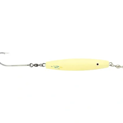 Ahi DJS-8-GL Assault Diamond Jig Single Hook, 8 oz, Glow - Your Premium Fishing Gear Store Rods Lines Baits Accessories^ Hot