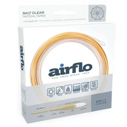 AirFlo Ridge 2.0 Flats Tactical 12' Clear Tip Fly Line - Your Premium Fishing Gear Store Rods Lines Baits Accessories^ Cheap