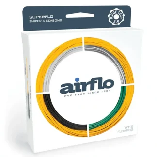 AirFlo Ridge 2.0 SuperFlo Sniper 4 Season Fast Intermediate Fly Line Gray/Sunburst - Your Premium Fishing Gear Store Rods Lines Baits Accessories^ Cheap