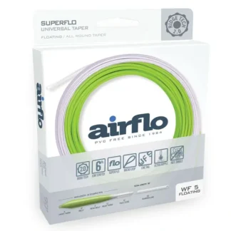 AirFlo Ridge 2.0 SuperFlo Universal Taper Fly Line Chartreuse/White - Your Premium Fishing Gear Store Rods Lines Baits Accessories^ Flash Sale