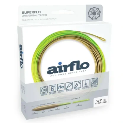 AirFlo Ridge 2.0 SuperFlo Universal Taper Fly Line Moss Olive/Chartreuse - Your Premium Fishing Gear Store Rods Lines Baits Accessories^ Sale