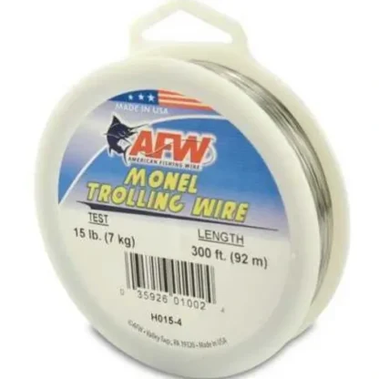 American Fishing Wire Monel Trolling Wire 300Ft Ni-Copper Alloy 15Lb - Your Premium Fishing Gear Store Rods Lines Baits Accessories^ Online