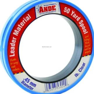 Ande Mono Leader Wrist Spool (20lb-80lb, 50yd, Clear) - Your Premium Fishing Gear Store Rods Lines Baits Accessories^ Best