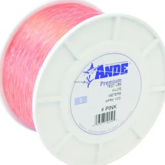 Ande Premium Mono Line, 1lb Spool, 30lb, 1600yd, Pink - Your Premium Fishing Gear Store Rods Lines Baits Accessories^ Flash Sale