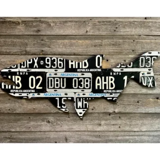 Argentina Golden Dorado License Plate Art - Your Premium Fishing Gear Store Rods Lines Baits Accessories^ Sale