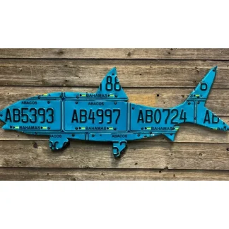 Bahamas Bonefish License Plate Art - Turquoise - Your Premium Fishing Gear Store Rods Lines Baits Accessories^ Hot