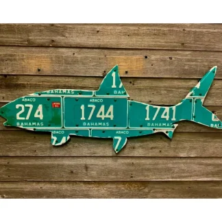 Bahamas '90s Vintage Bonefish License Plate Art - Your Premium Fishing Gear Store Rods Lines Baits Accessories^ Best Sale