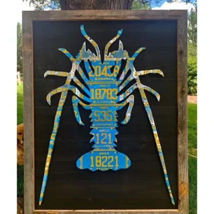 Bahamas Spiny Lobster License Plate Art - Your Premium Fishing Gear Store Rods Lines Baits Accessories^ Online