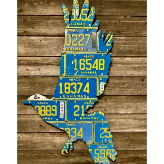 Bahamas White Crown Pidgeon License Plate Art - Your Premium Fishing Gear Store Rods Lines Baits Accessories^ Online