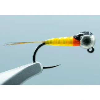 Barbless Jig Pearl Rib Perdigon Sunburst Yellow - Your Premium Fishing Gear Store Rods Lines Baits Accessories^ Online