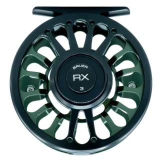 Bauer RX Fly Reel Dark Green - Your Premium Fishing Gear Store Rods Lines Baits Accessories^ Shop