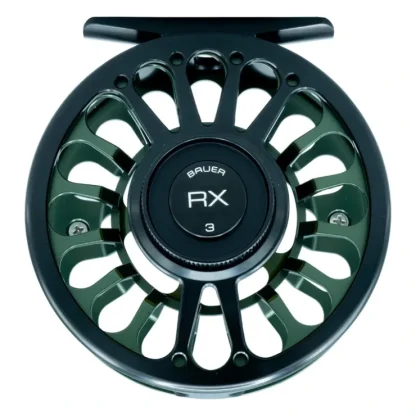 Bauer RX Fly Reel Dark Green - Your Premium Fishing Gear Store Rods Lines Baits Accessories^ Shop