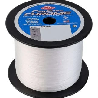 Berkley ProSpec Chrome Premium Saltwater Braid, 40lb, 2500yd, Cabo White - Your Premium Fishing Gear Store Rods Lines Baits Accessories^ Shop