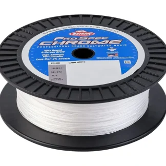 Berkley ProSpec Chrome Premium Saltwater Braided Line, Cabo White, 65lb 500yd - Your Premium Fishing Gear Store Rods Lines Baits Accessories^ Best