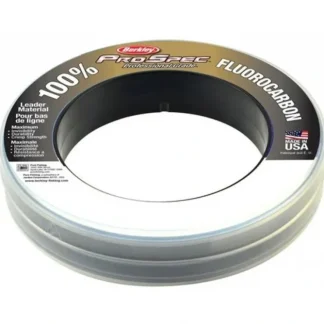 Berkley ProSpec Fluorocarbon Leader Line Spool [20-50lb, 100yd, Clear] - Your Premium Fishing Gear Store Rods Lines Baits Accessories^ Clearance