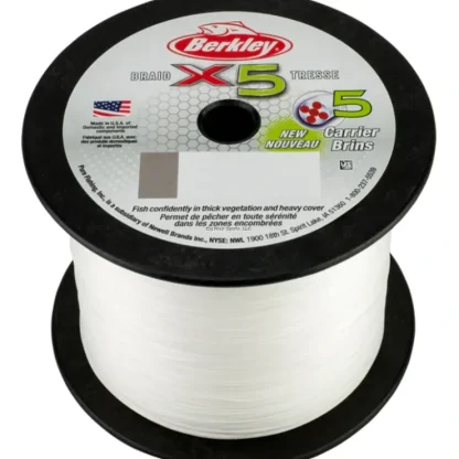 Berkley X5 Braid 5-Carrier Braided Fishing Line - Your Premium Fishing Gear Store Rods Lines Baits Accessories^ Discount