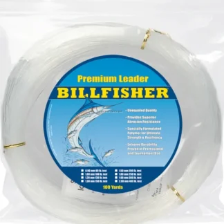 Billfisher Mono Leader Coil, 300lb, 100yd, Clear - Your Premium Fishing Gear Store Rods Lines Baits Accessories^ Cheap