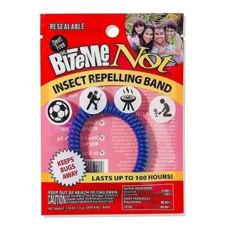 Bite Me Not Insect Repellent Wristband Glow, DEET-Free, Reusable - Your Premium Fishing Gear Store Rods Lines Baits Accessories^ Online
