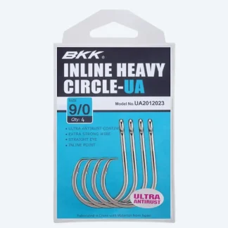 BKK Hooks Inline Heavy Circle-UA - Your Premium Fishing Gear Store Rods Lines Baits Accessories^ Store