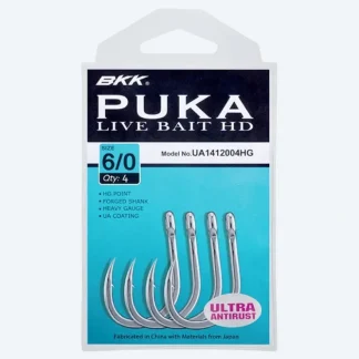 BKK Hooks Puka Livebait HD - Your Premium Fishing Gear Store Rods Lines Baits Accessories^ Outlet