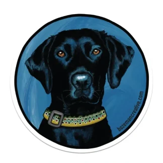 Black Lab Brown Trout Collar Sticker - Your Premium Fishing Gear Store Rods Lines Baits Accessories^ Store