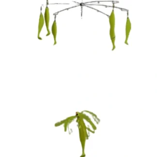 Blue Water Candy Umbrella Rig, 20" 6 Arm 4oz Parachute Chartreuse - Your Premium Fishing Gear Store Rods Lines Baits Accessories^ Clearance