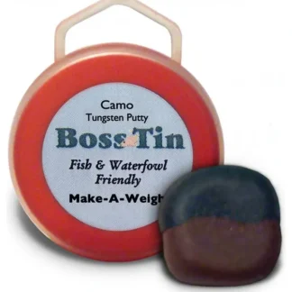 Boss Tin- Make-A-Weight Tungsten Putty-Camo - Your Premium Fishing Gear Store Rods Lines Baits Accessories^ Best