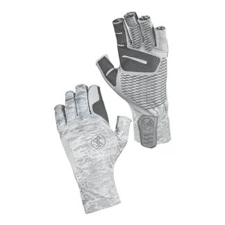 Buff Aqua+ Glove Camo White - Your Premium Fishing Gear Store Rods Lines Baits Accessories^ New