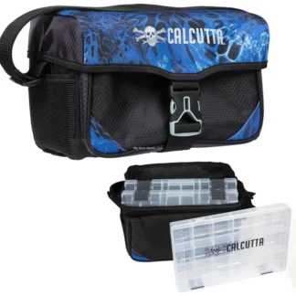 Calcutta Express Tackle Bag in Shoreline Camo - Your Premium Fishing Gear Store Rods Lines Baits Accessories^ Store