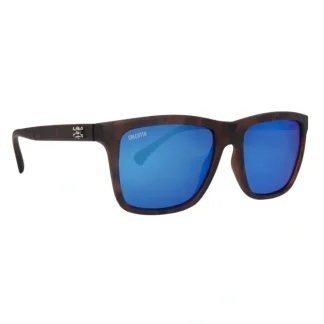 Calcutta Kettle Cove Polarized Sunglasses Matte Tortoise Frame/Blue Mirror Lens - Your Premium Fishing Gear Store Rods Lines Baits Accessories^ Best Sale