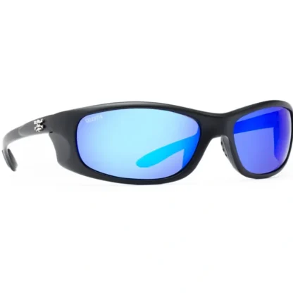 Calcutta San Jose Polarized Sunglasses Matte Black Frame/Blue Mirror Lens - Your Premium Fishing Gear Store Rods Lines Baits Accessories^ Cheap