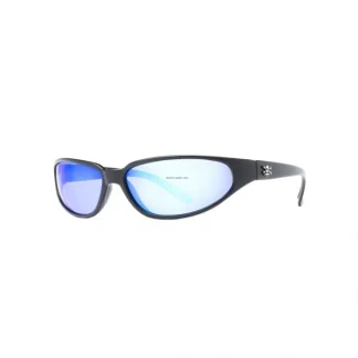 Calcutta Sitka Polarized Sunglasses Black Frame/Blue Mirror Lens - Your Premium Fishing Gear Store Rods Lines Baits Accessories^ New