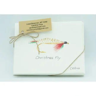 Caroline Price Art - Christmas Fly 10 Pack w/ Envelopes - Your Premium Fishing Gear Store Rods Lines Baits Accessories^ Discount