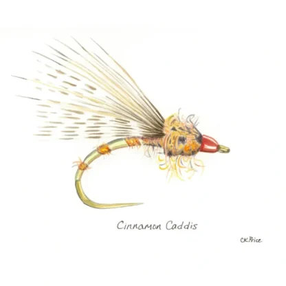 Caroline Price Art Cinnamon Caddis 10 Pack w/Envelopes - Your Premium Fishing Gear Store Rods Lines Baits Accessories^ Cheap