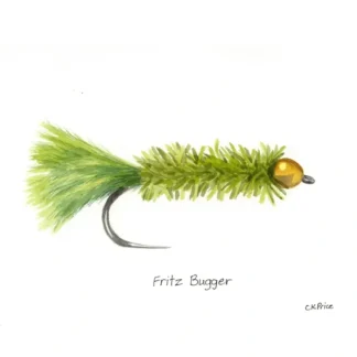 Caroline Price Art Fritz Bugger 10 Pack w/Envelopes - Your Premium Fishing Gear Store Rods Lines Baits Accessories^ Store