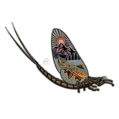 Casey Underwood Mayfly Scape - Your Premium Fishing Gear Store Rods Lines Baits Accessories^ Fashion